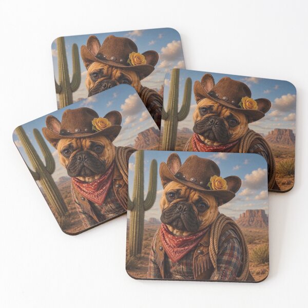 Item preview, FRENCH BULLDOG THE YELLOW ROSE OF TEXAS GOES WILD designed and sold by SmARTNiki.
