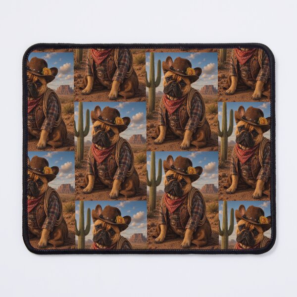 Item preview, FRENCH BULLDOG THE YELLOW ROSE OF TEXAS GOES WILD designed and sold by SmARTNiki.