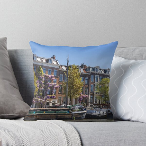 Item preview, Charming Canal Houses Along Amsterdam's Waterways designed and sold by jrtwynam.