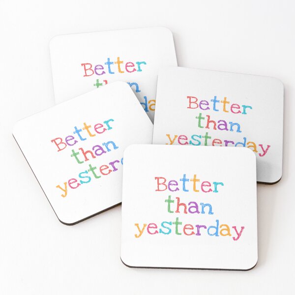 Item preview, Better Than Yesterday designed and sold by PublicArtDesign.