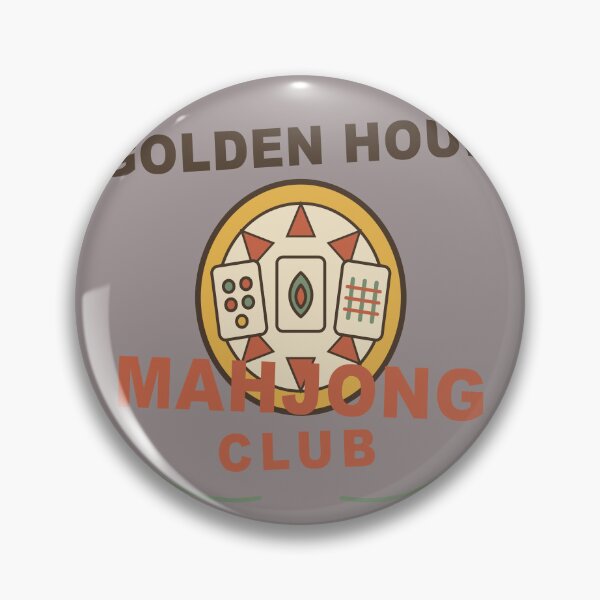 Item preview, Golden Hour Mahjong Club – Retro 70s Tile Game Shirt designed and sold by WORN.THOUGHTS.