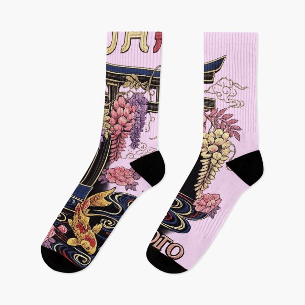 Item preview, Japan Kyoto Torii Gate Koi Fish Vintage Japanese Aesthetic T-Shirt & Sticker designed and sold by designbyuzi.