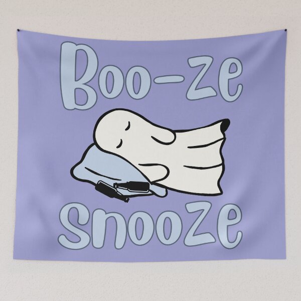 Item preview, Boo-ze snooze, sleeping ghost designed and sold by BritishDelights.