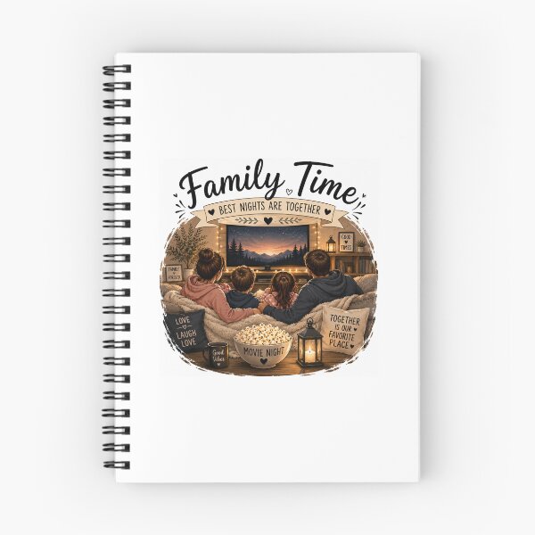 Item preview, Family Movie Night – Cozy Moments Together designed and sold by NestDesigns01.