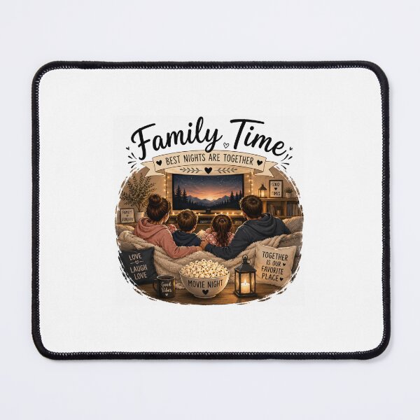 Item preview, Family Movie Night – Cozy Moments Together designed and sold by NestDesigns01.