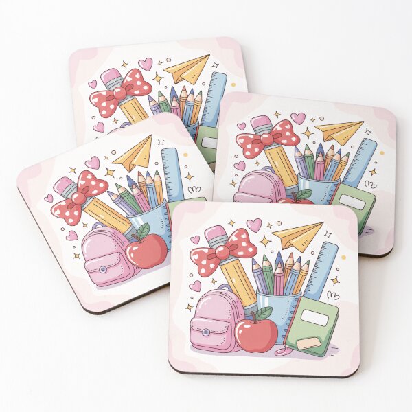 Item preview, Pastel School Supplies Bundle designed and sold by DariaOltes.