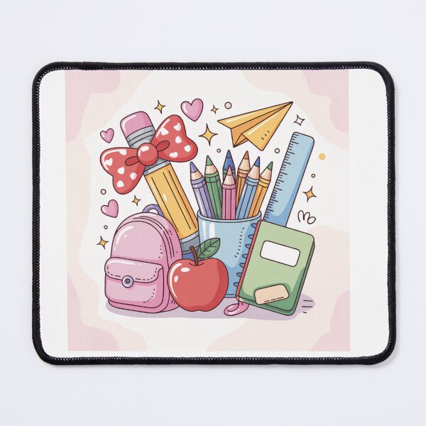 Item preview, Pastel School Supplies Bundle designed and sold by DariaOltes.