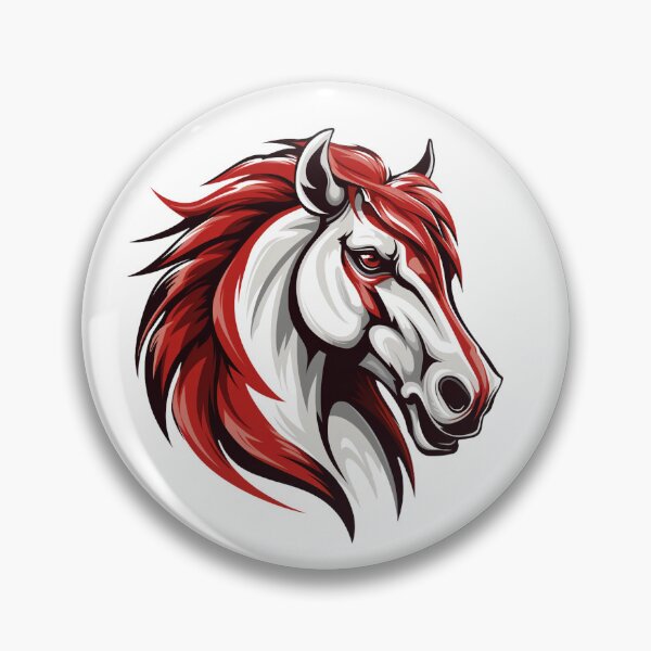 Item preview, Mustangs Stallions Colts -  Mascot Red // School Spirit College Team Cheer designed and sold by Aubergine Designs.