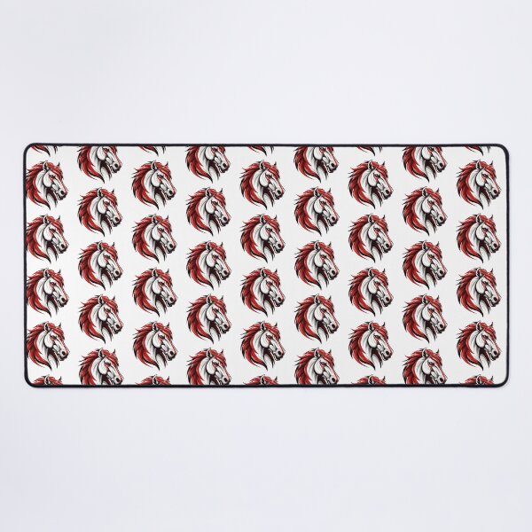 Item preview, Mustangs Stallions Colts - Mascot Red // School Spirit College Team Cheer designed and sold by Aubergine Designs.