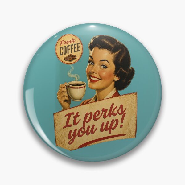 Item preview, Fresh Coffee! It Perks You Up! designed and sold by joztees.