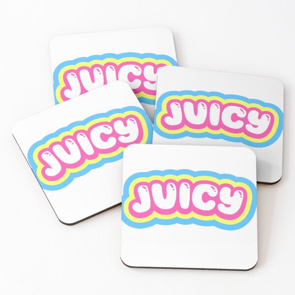 Item preview, JUICY Retro Bubble Typography – Cute Colorful Pop Art Design 2 designed and sold by SDKENERGY.