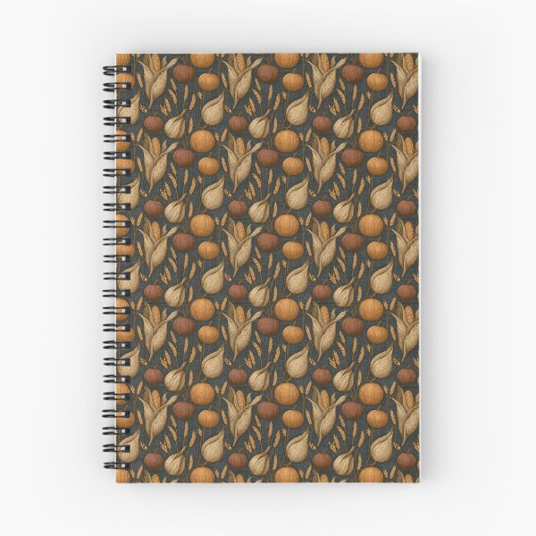 Item preview, Rustic Botanical Autumn: Dark Linen Harvest Tapestry designed and sold by TJ Art and Camera.