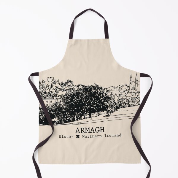 Item preview, Armagh NI - Vintage Ink Cityscape designed and sold by Lakeric.