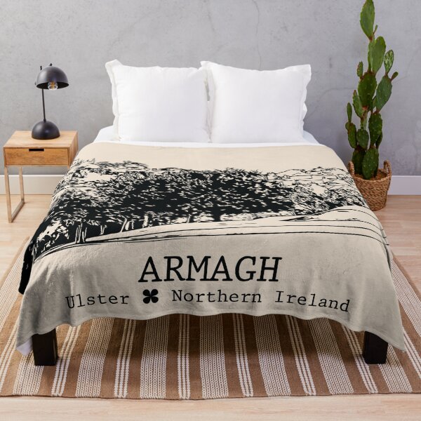 Item preview, Armagh NI - Vintage Ink Cityscape designed and sold by Lakeric.
