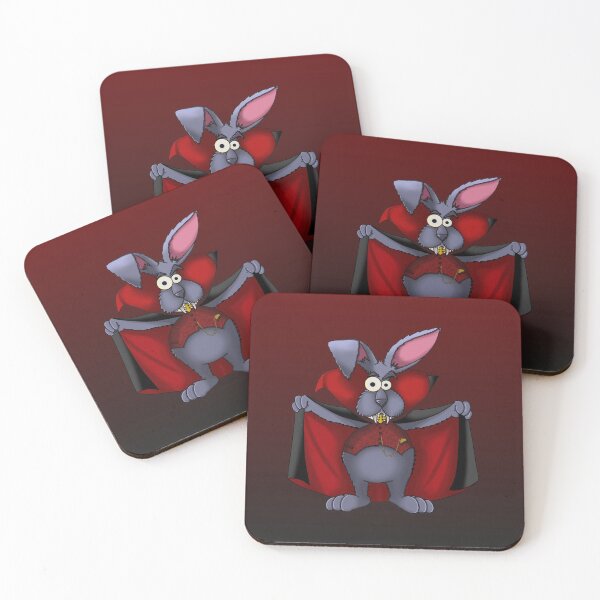 Item preview, Funny Vampire Rabbit Halloween Art designed and sold by Englandbear.