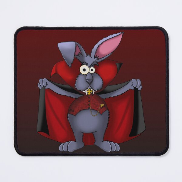 Item preview, Funny Vampire Rabbit Halloween Art designed and sold by Englandbear.