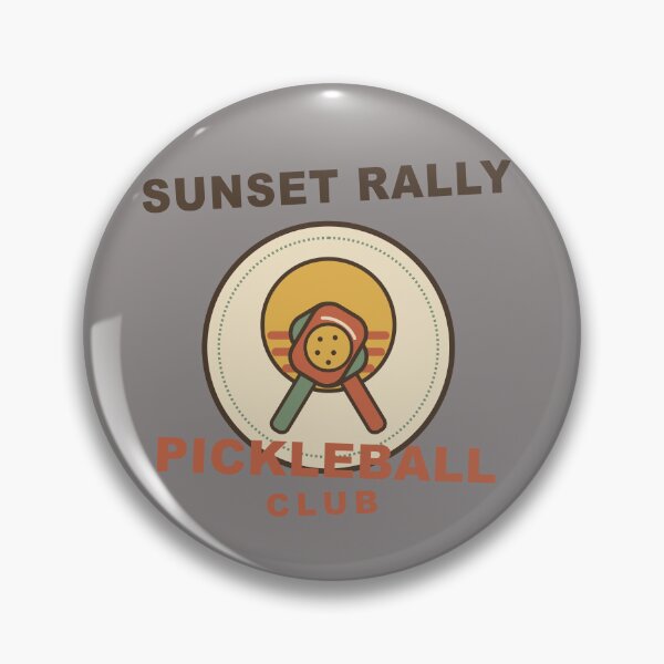 Item preview, Sunset Rally Pickleball Club – Retro 70s Sports Shirt designed and sold by WORN.THOUGHTS.