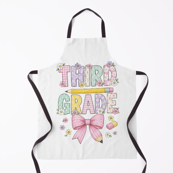 Item preview, Fourth 3rd Grade,Teachers Flowers, Pencil Bow designed and sold by msmeylin.