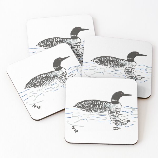 Item preview, Loon on Water Sketch designed and sold by TiffanySpaulding.