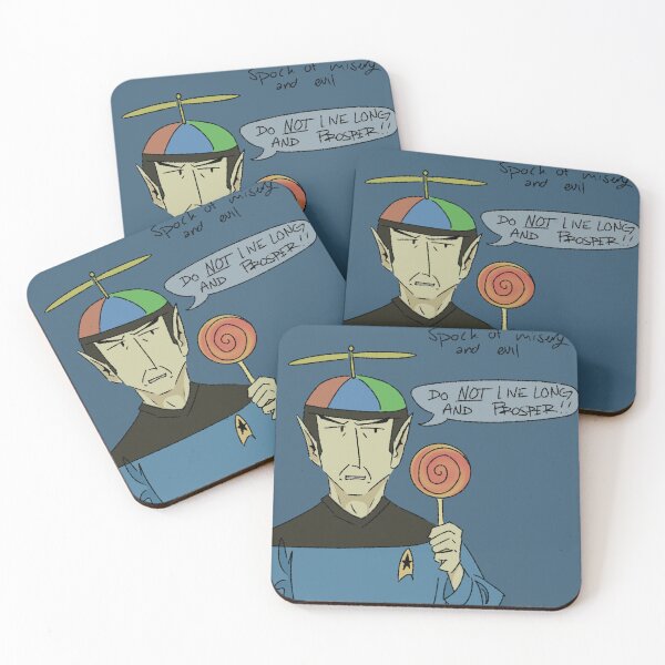 Item preview, Spock of evil and misery  designed and sold by DefHuman501.
