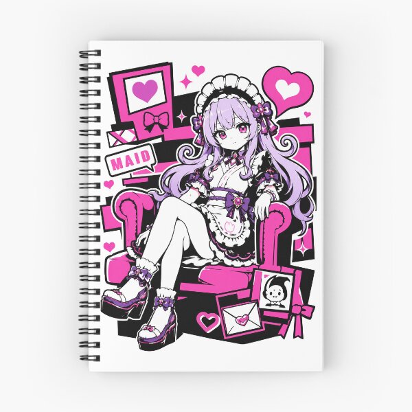 Item preview, Kawaii Anime Maid T-Shirt – Cute Gothic Lolita Maid Girl designed and sold by MAID4U.