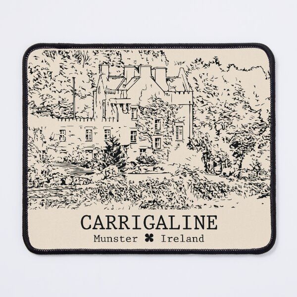 Item preview, Carrigaline IRL - Vintage Ink Cityscape designed and sold by Lakeric.