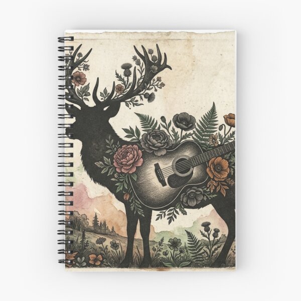 Item preview, Acoustic Stag – “Woodland Serenade” designed and sold by DecibelDecor034.
