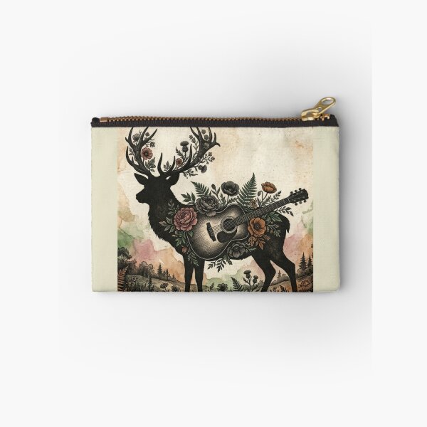 Item preview, Acoustic Stag – “Woodland Serenade” designed and sold by DecibelDecor034.