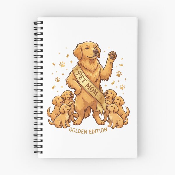 Item preview, Pet Mom Golden Edition designed and sold by zoughlal.
