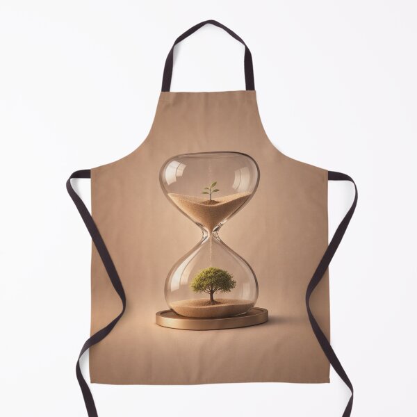 Item preview, Success Takes Time - Hourglass Tree Growing Motivation Art designed and sold by Chaos world.