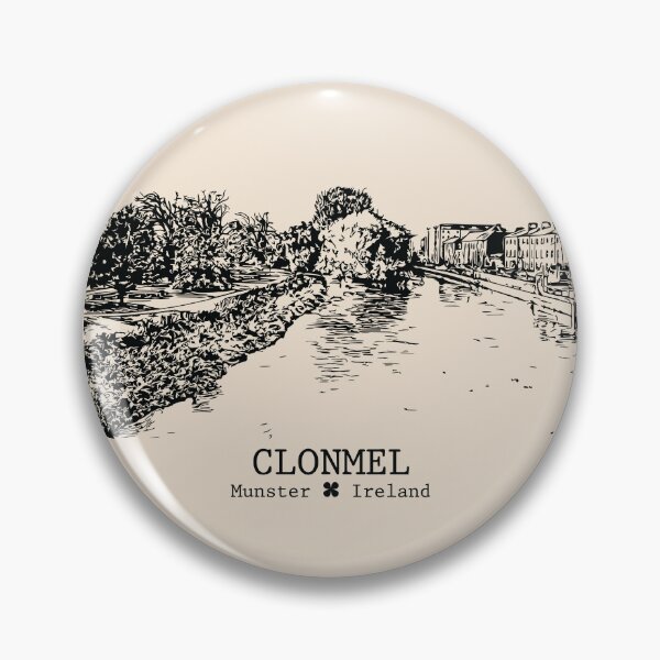 Item preview, Clonmel IRL - Vintage Ink Cityscape designed and sold by Lakeric.