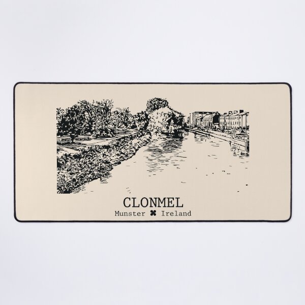 Item preview, Clonmel IRL - Vintage Ink Cityscape designed and sold by Lakeric.