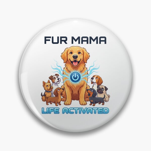 Item preview, Fur Mama Life Activated designed and sold by zoughlal.