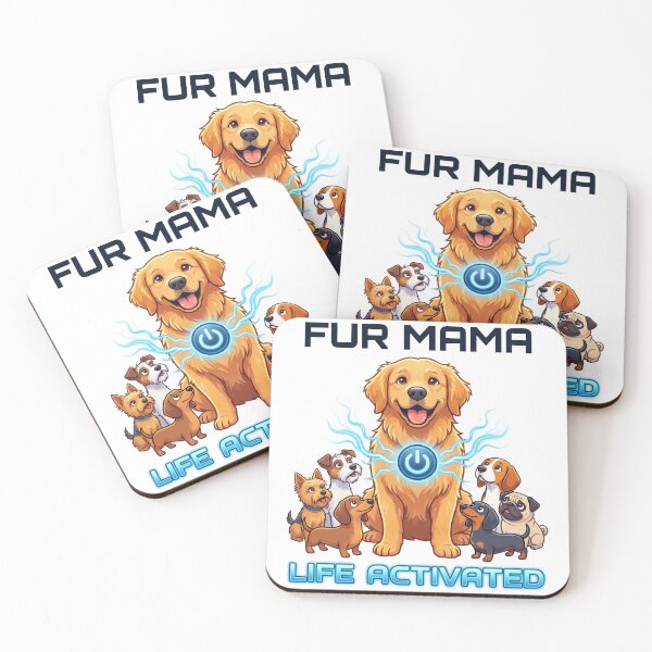 Item preview, Fur Mama Life Activated designed and sold by zoughlal.