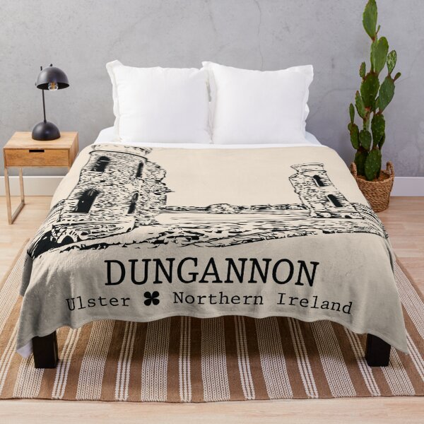 Item preview, Dungannon NI - Vintage Ink Cityscape designed and sold by Lakeric.
