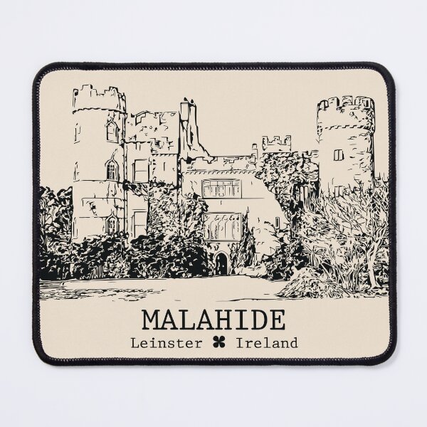 Item preview, Malahide IRL - Vintage Ink Cityscape designed and sold by Lakeric.