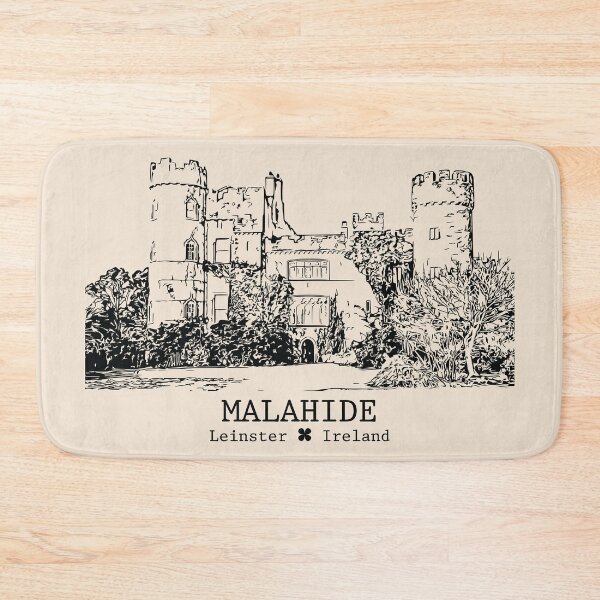 Item preview, Malahide IRL - Vintage Ink Cityscape designed and sold by Lakeric.