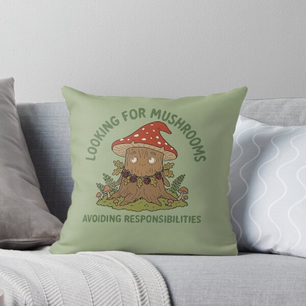 Item preview, Mushroom Foraging Gift Nature Lover Illustration designed and sold by LeshanArt.
