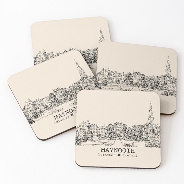 Item preview, Maynooth IRL - Vintage Ink Cityscape designed and sold by Lakeric.
