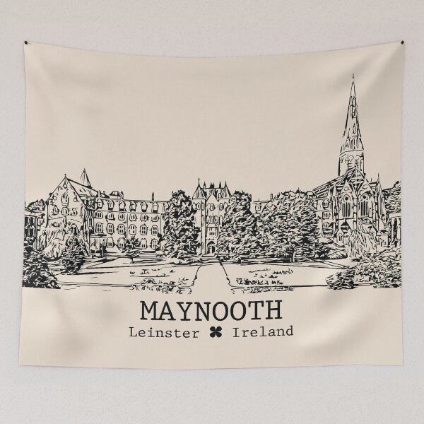 Item preview, Maynooth IRL - Vintage Ink Cityscape designed and sold by Lakeric.