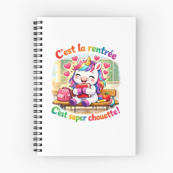 Item preview, Happy unicorn for back to school designed and sold by Signature-fr.