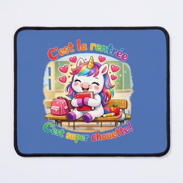 Item preview, Happy unicorn for back to school designed and sold by Signature-fr.