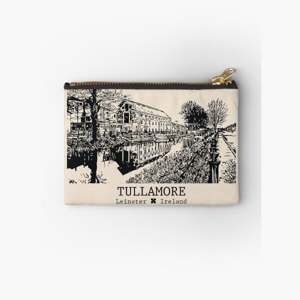 Item preview, Tullamore IRL - Vintage Ink Cityscape designed and sold by Lakeric.