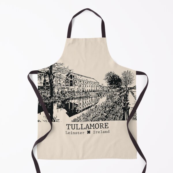 Item preview, Tullamore IRL - Vintage Ink Cityscape designed and sold by Lakeric.