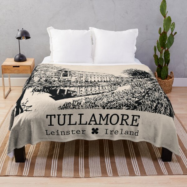 Item preview, Tullamore IRL - Vintage Ink Cityscape designed and sold by Lakeric.