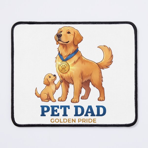 Item preview, Pet Dad Golden Pride designed and sold by zoughlal.