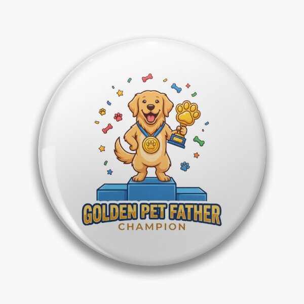 Item preview, Golden Pet Father Champion designed and sold by zoughlal.