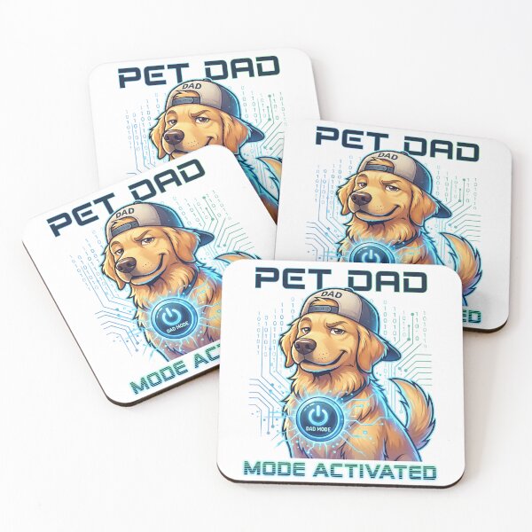 Item preview, Pet Dad Mode Activated designed and sold by zoughlal.