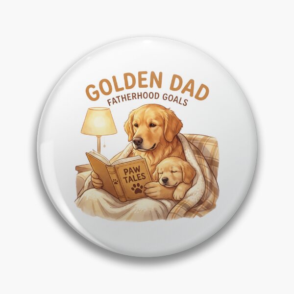Item preview, Golden Dad Fatherhood Goals designed and sold by zoughlal.