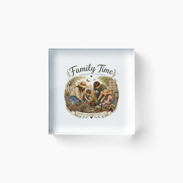 Item preview, Family Gardening Together – Growing Memories designed and sold by NestDesigns01.
